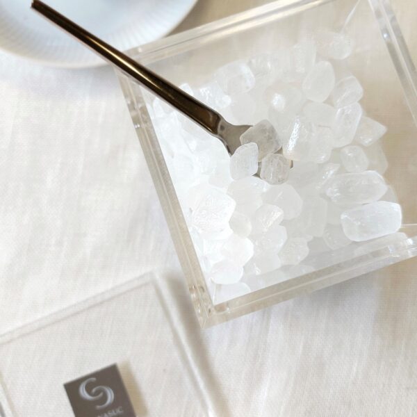 sucre candi blanc - obtenu par cristallisation naturelle
