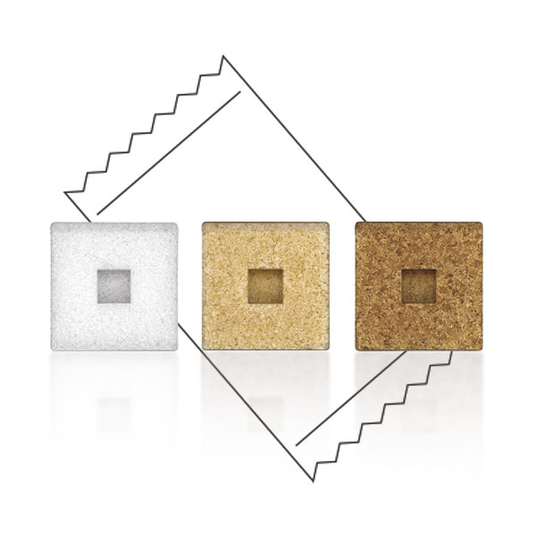 Sucre Empreinte - Emballage individuel compostable neutre