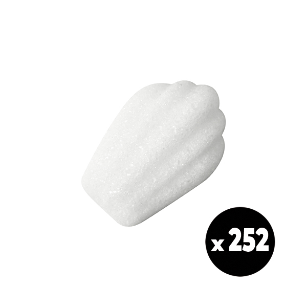 sucre en forme de madeleine