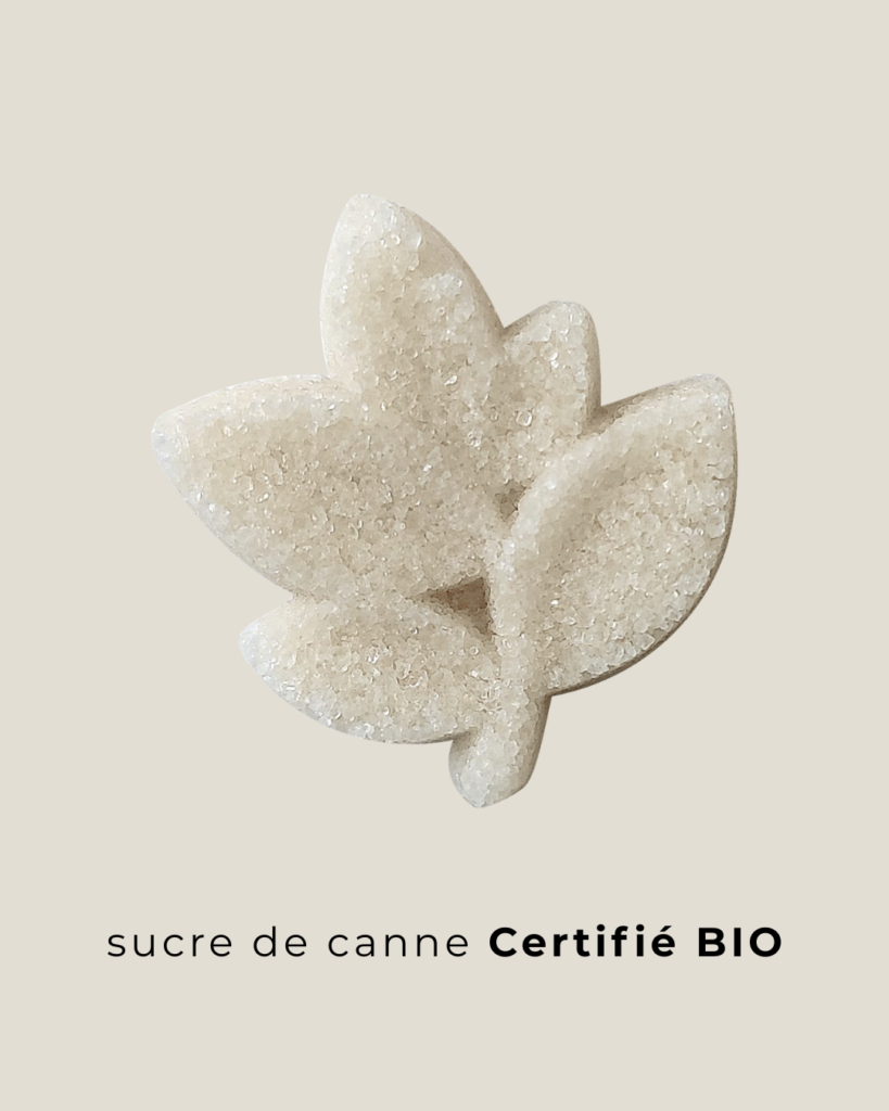 Sucre "feuille" certification BIO