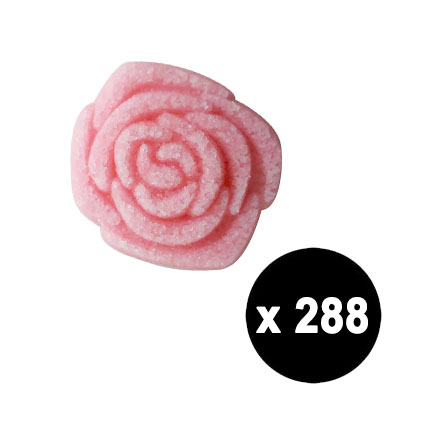 Sucre "ROSE" rose