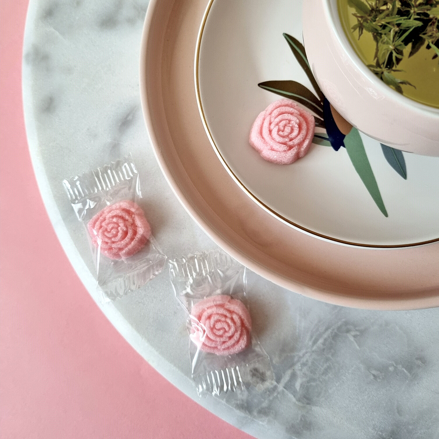 sucre rose ambiance girly